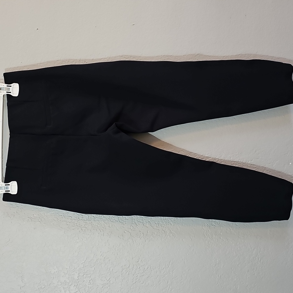 Spanx The Perfect Pant Ankle Piped Skinny black and white, Womens M Petite - Picture 7 of 11